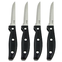 Oster Granger 4.5" Stainless Steel Blade Steak Knives, 4ct.