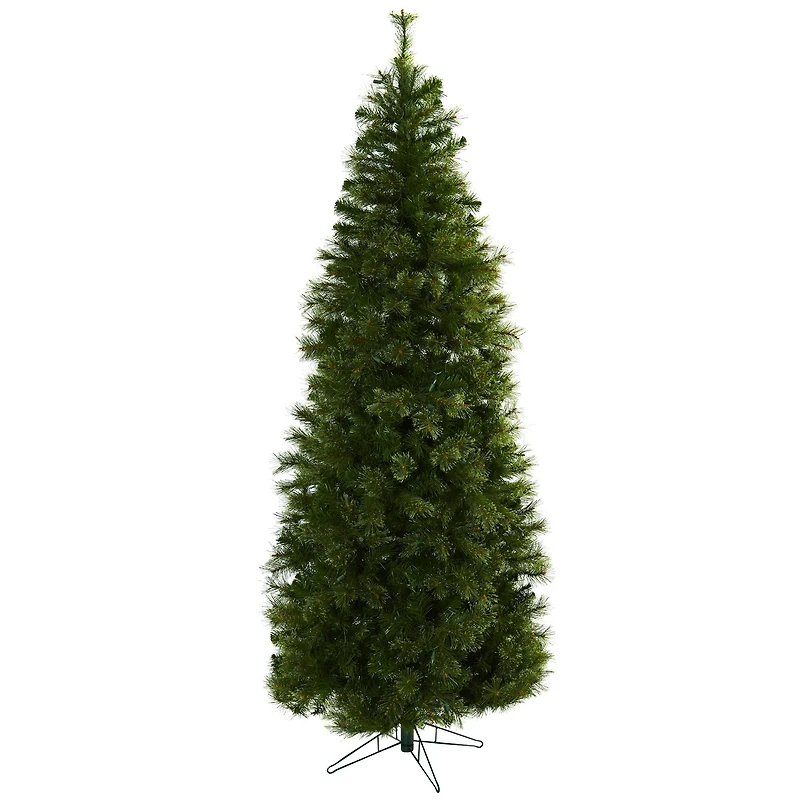 7.5ft. Pre-Lit Cashmere Fir Artificial Christmas Tree, Clear Lights