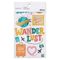 12 Pack: Wanderlust Stickers by Recollections™