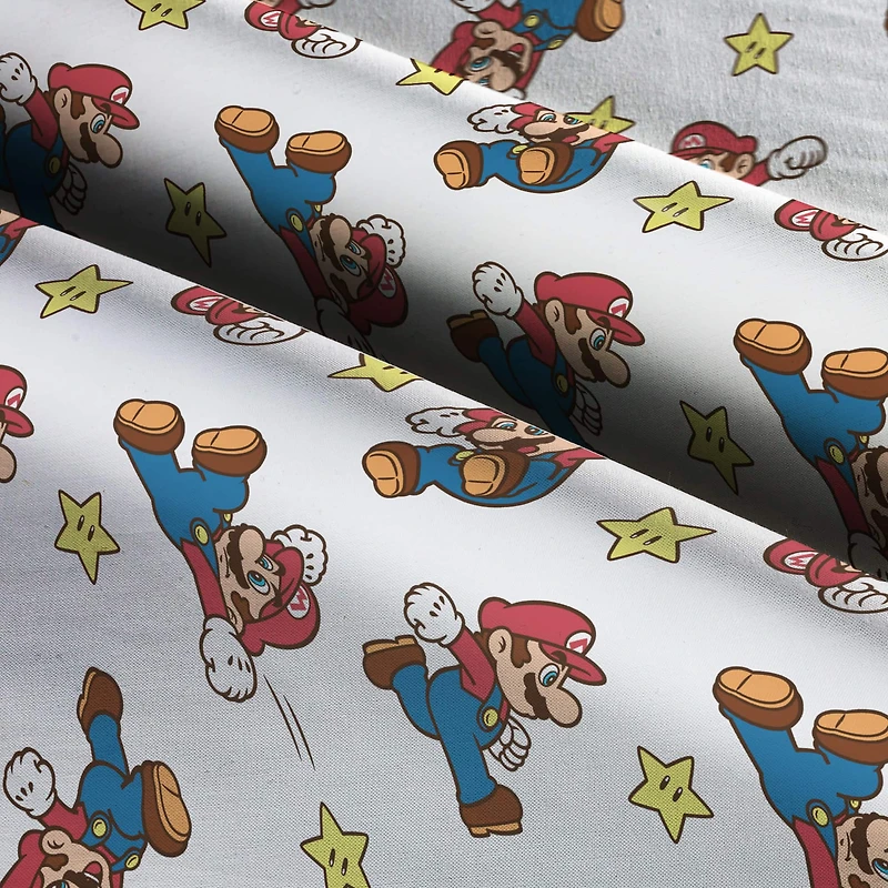 Nintendo® Super Mario Retro Cotton Fabric