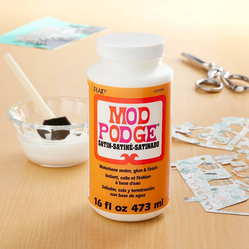 6 Pack: Mod Podge® Satin Sealer, 16oz.