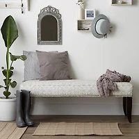 DII® Stone Variegated Plaid Recycled Yarn Rug Set, 2ft. x 3ft.