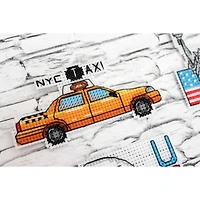 MP Studia America Plastic Canvas Counted Cross Stitch Kit