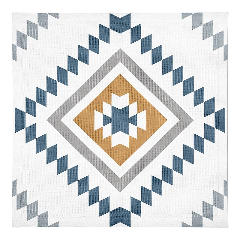 Southwest Diamond Pattern 10" x 10" Cotton Twill Napkin