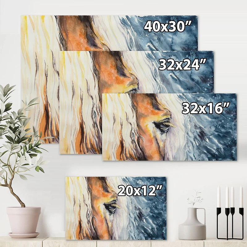 Designart - Close-Up of A Beautiful Horses Eye II