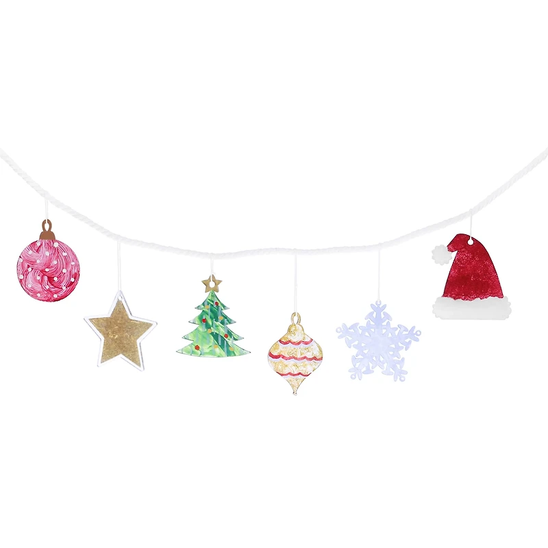 Essentials by Leisure Arts 3" Christmas Tree Clear Acrylic Ornaments, 10ct.