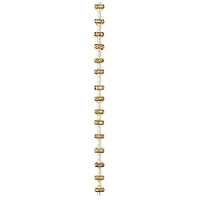 Gold Rhinestone Square Rondelle Beads, 8mm by Bead Landing™