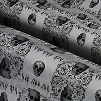 Epic Def Leppard Skulls Cotton Fabric