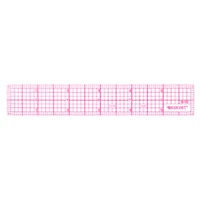 Westcott® 8ths Clear Beveled Ruler