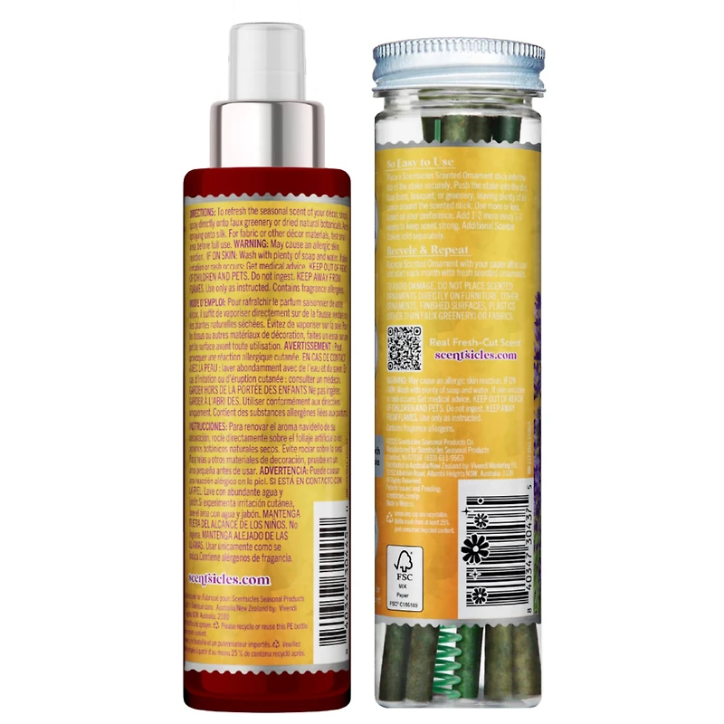 Scentsicles Sun-Soaked Lavender Stick 6ct and Scent Mister Sun-Soaked Lavender, 2 pack