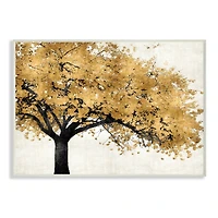 Stupell Industries Traditional Tree with Autumn Leaves Wall Plaque