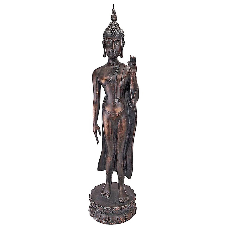 Design Toscano 34" Free from Fear Standing Buddha Statue