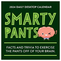 TF Publishing 2024 Smarty Pants Daily Desktop Calendar