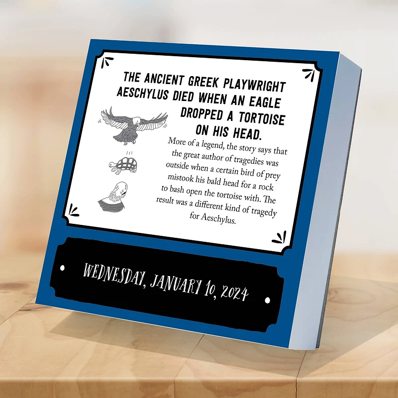 TF Publishing 2024 Insane But True Daily Desktop Calendar