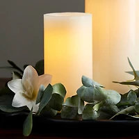 3" x 6" Cream LED Wax  Pillar Candle by Ashland®