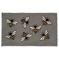Natural Coir Bumble Bee Doormat