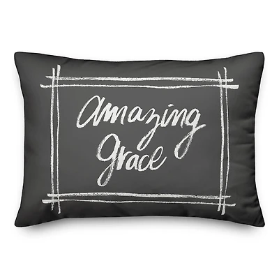 Amazing Grace 20" x 14" Throw Pillow
