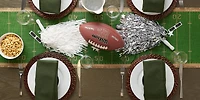 DII® Touchdown Print Jute Table Runner 14X74
