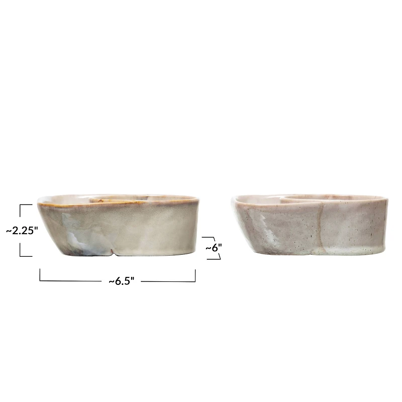 Hello Honey® 6.5" Stoneware Cracker & Soup Bowl, 2ct.