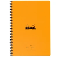 Rhodia® Orange Meeting Book, 9" x 11.75"