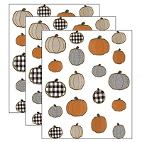 Teacher Created Resources Home Sweet Classroom Pumpkins Accents, 3 Packs of 57