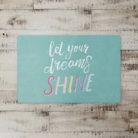 Let Your Dreams Shine 18" x 27" Floor Mat