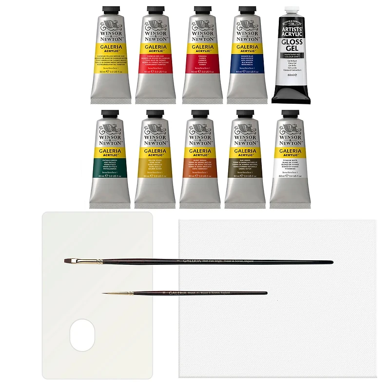 6 Pack: Winsor & Newton™ Galeria Acrylic™ Complete Set
