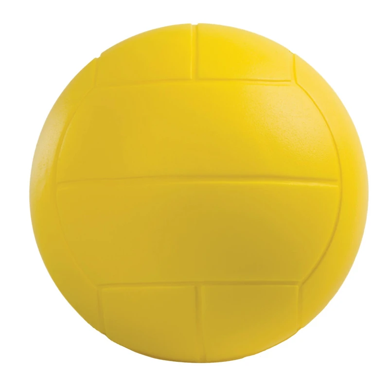 Champion Sports Yellow Coated High Density Foam Volleyball, 2ct.