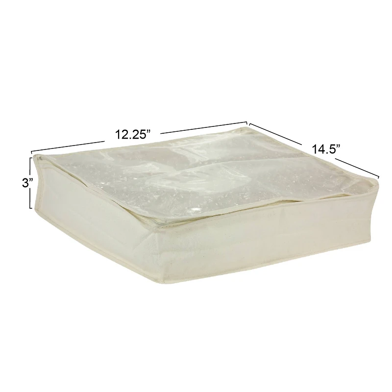 Household Essentials 15" Lightweight Canvas Sweater Bags, 2ct.