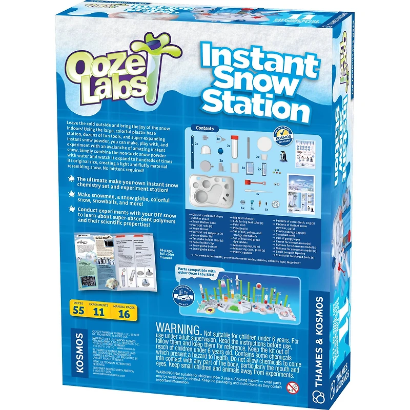 Thames & Kosmos Ooze Labs: Instant Snow Station