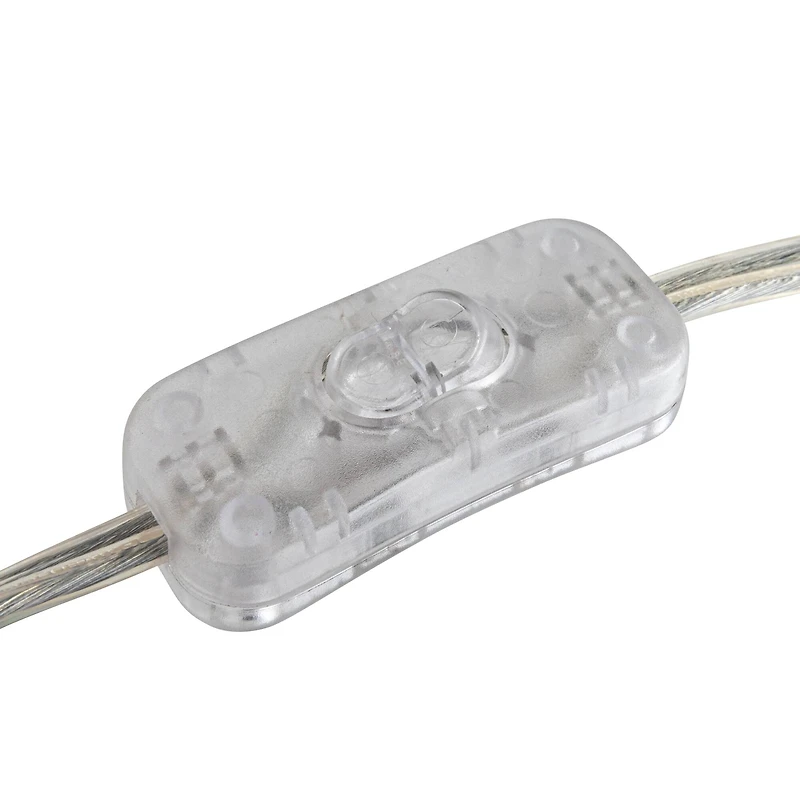 Hello Honey® 16" Amber Glass Table Lamp with White Cotton Shade