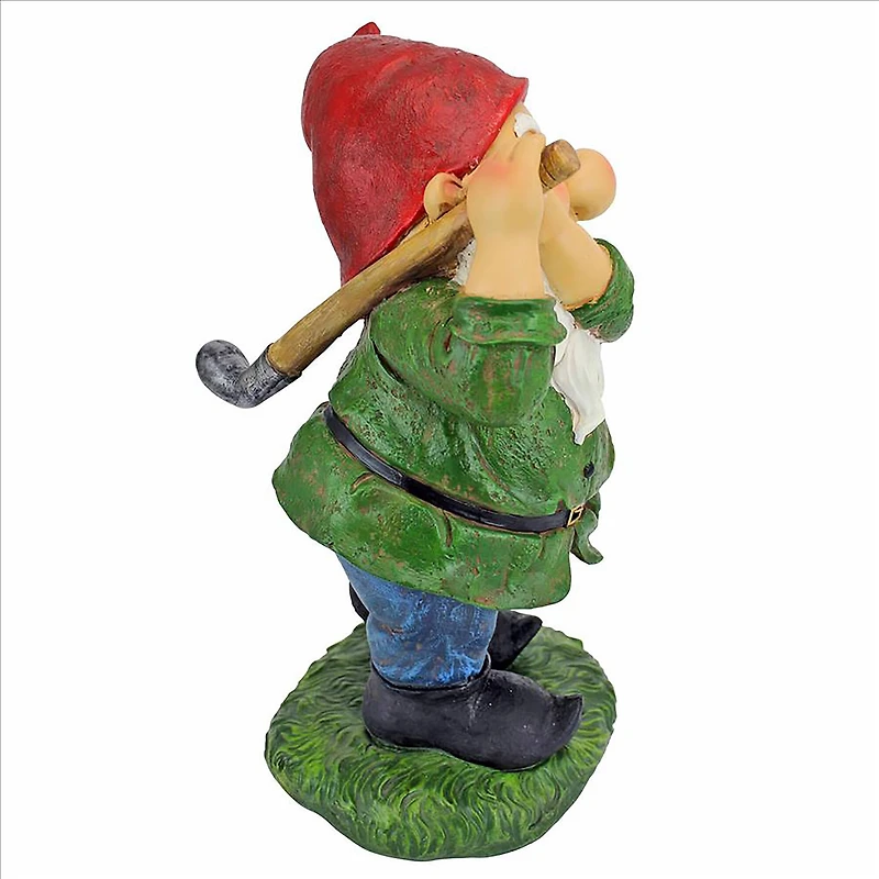 Design Toscano 12" Bogey Burt Garden Gnome Statue