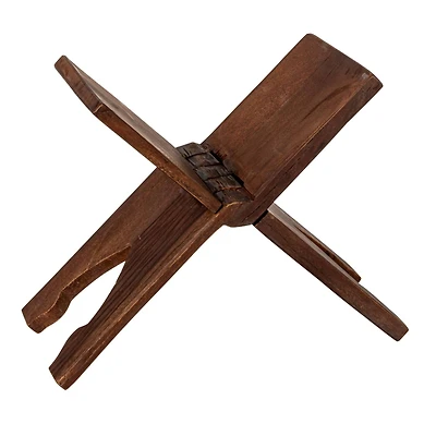 Hello Honey® 16" x 11" Reclaimed Wood Oversized Folding Book Holder