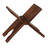   Hello Honey® 16" x 11" Reclaimed Wood Oversized Folding Book Holder