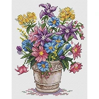 MP Studia Bouquet Of Inspiration Cross Stitch Kit