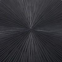 Black Mango Wood Contemporary Accent Table, 21" x 17" x 17"