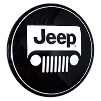 Licensed Jeep Logo Dome Metal Sign