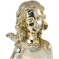 14" Gold Musician Sculpture Set
