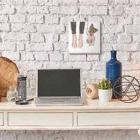 Glam Dog on Walk with Fashion Heels Wall Art