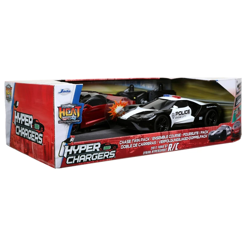 Jada Toys® HyperChargers 1:16 Battle Machine RC Twin Pack