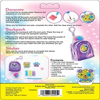Creativity for Kids® Bubble Gems™ Puppy Dog Backpack Keychain Kit