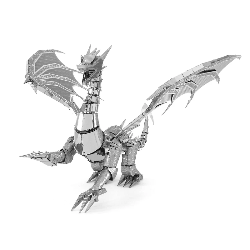 Metal Earth® Silver Dragon Steel Model Kit