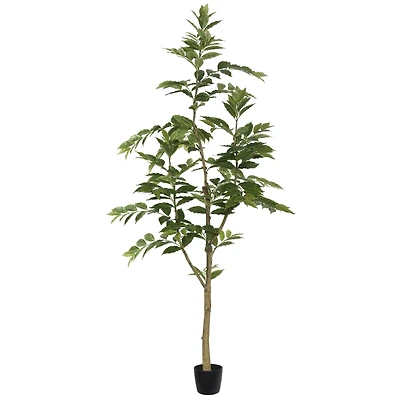 7ft. Potted Green Nandina Tree