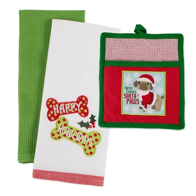 DII® Christmas Pup Kitchen Gift Set