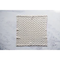 Hello Honey® Charcoal & Cream Floral Print Cotton Napkins, 4ct.