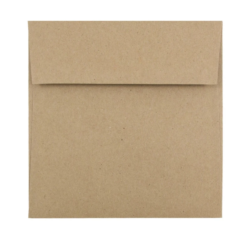 JAM Paper 5.5" x 5.5" Square Premium Invitation Envelopes