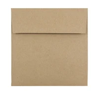 JAM Paper 5.5" x 5.5" Square Premium Invitation Envelopes