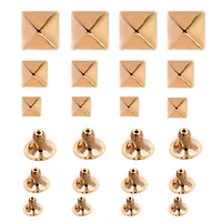 Assorted Gold Leather Rivet Mix by Bead Landing™