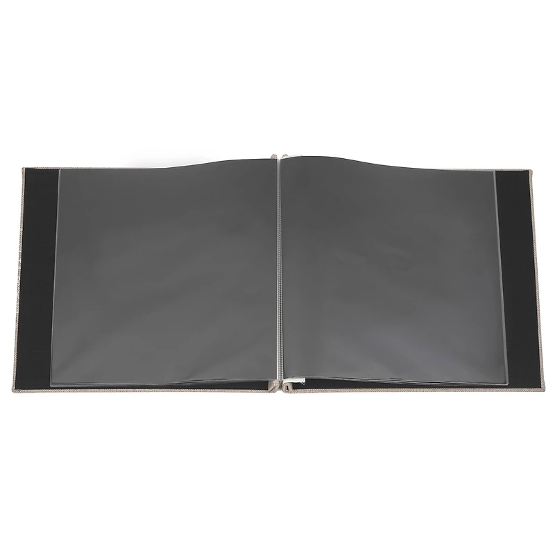 Floral Burlap Scrapbook Album by Recollections™