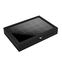 Lilarie & Co. Jewelry Box with Glass Lid